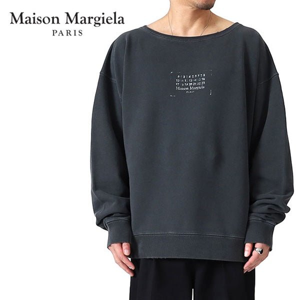 [SALE] Maison Margiela メゾンマルジェラ スタンプロゴ オーバーサイズ スウェット S50GU0235 M25019