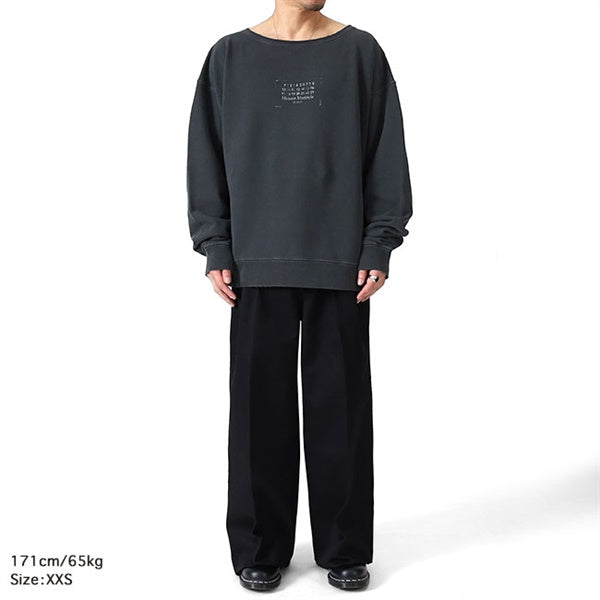 [SALE] Maison Margiela メゾンマルジェラ スタンプロゴ オーバーサイズ スウェット S50GU0235 M25019