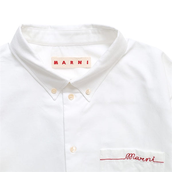 MARNI マルニ メンディングロゴ オックスフォードシャツ CUMU0366QS UTC566