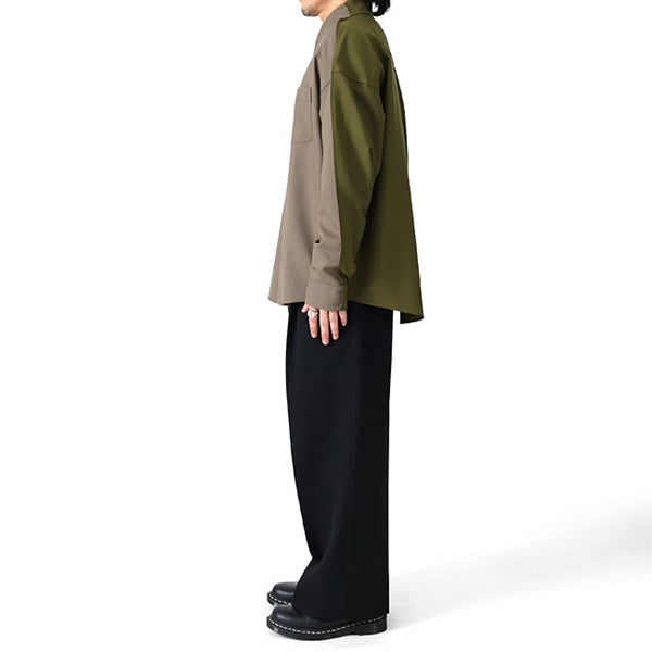 MARNI マルニ トロピカルウール パッチワークシャツ CUMU0375Q0 UTW83