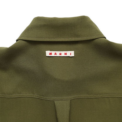 MARNI マルニ トロピカルウール パッチワークシャツ CUMU0375Q0 UTW83