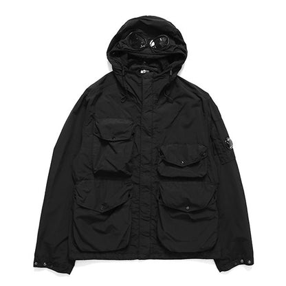 C.P. Company シーピーカンパニー ガーメントダイ フラットナイロン フード付き ゴーグルジャケット 20CMOW013A