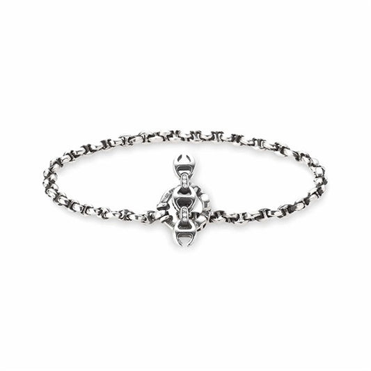 HOORSENBUHS ホーセンブース MICRO OPEN-LINK BRACELET HB057 マイクロ オープンリンク シルバー ブレスレット 9911704808 **