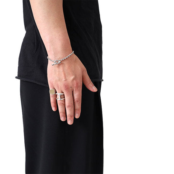 HOORSENBUHS ホーセンブース MICRO OPEN-LINK BRACELET HB057 マイクロ オープンリンク シルバー ブレスレット 9911704808 **