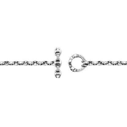 HOORSENBUHS ホーセンブース MICRO OPEN-LINK BRACELET HB057 マイクロ オープンリンク シルバー ブレスレット 9911704808 **