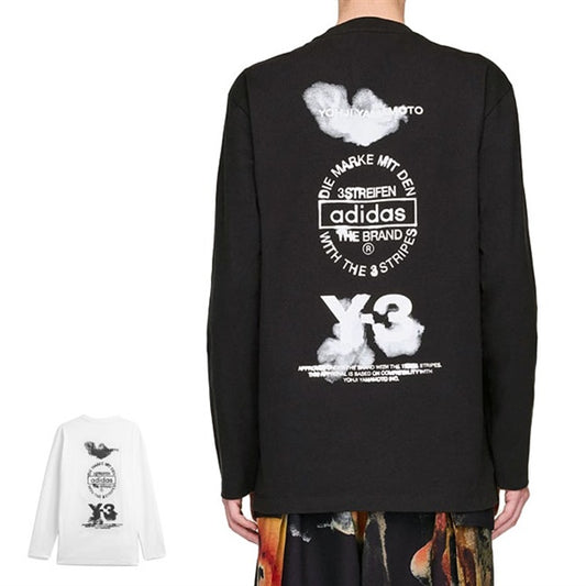 Y-3 ワイスリー グラフィック ロンT JX4747 KE5094