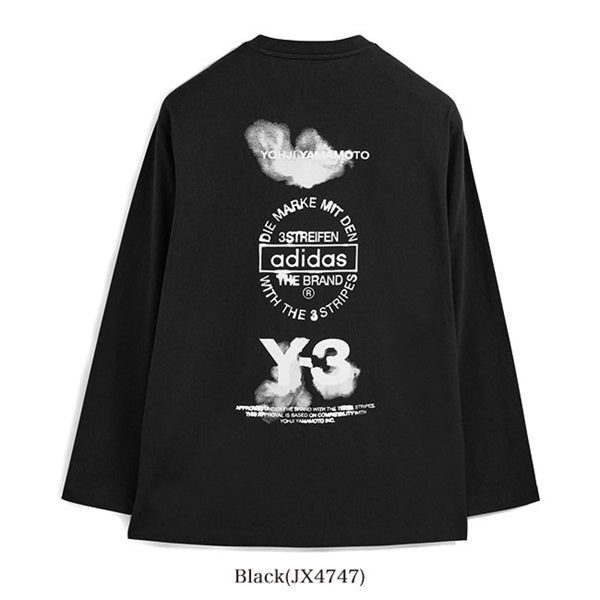 Y-3 ワイスリー グラフィック ロンT JX4747 KE5094