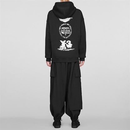Y-3 ワイスリー グラフィック プルオーバー スウェットパーカー JX4748 JZ0650