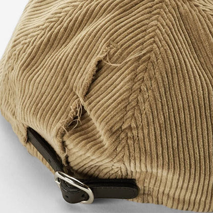 KIJIMA TAKAYUKI SLIT CORDUROY 6 PANEL CAP MYYY262832