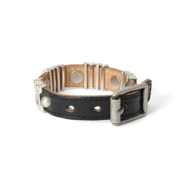 Our Legacy アワーレガシー WAVE BRACELET クロムエクセル レザーブレスレット A4258WB **