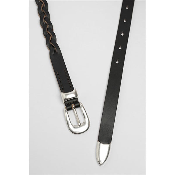 Our Legacy アワーレガシー 2 CM BRAIDED BEL 編み込み レザーベルト