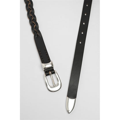 Our Legacy アワーレガシー 2 CM BRAIDED BEL 編み込み レザーベルト A42382BB **
