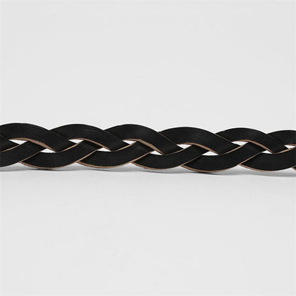 Our Legacy アワーレガシー 2 CM BRAIDED BEL 編み込み レザーベルト A42382BB **