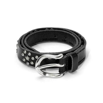 Our Legacy アワーレガシー STAR FALL BELT スタッズ レザーベルト A4248SB **