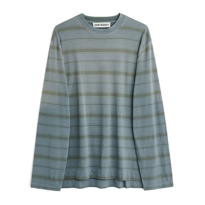 Our Legacy アワーレガシー BOX LONGSLEEVE オーバーダイ ボーダー ロンT M2266BS