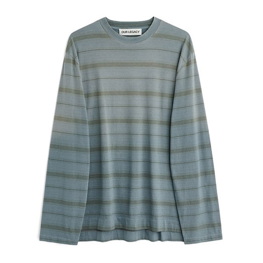 Our Legacy アワーレガシー BOX LONGSLEEVE オーバーダイ ボーダー ロンT M2266BS