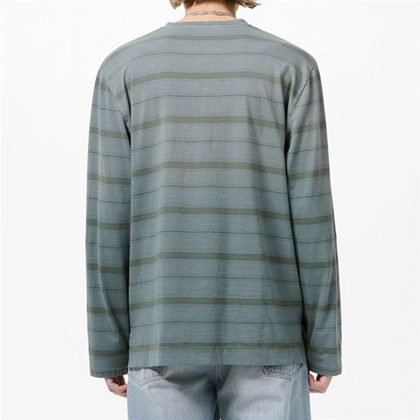 Our Legacy アワーレガシー BOX LONGSLEEVE オーバーダイ ボーダー ロンT M2266BS