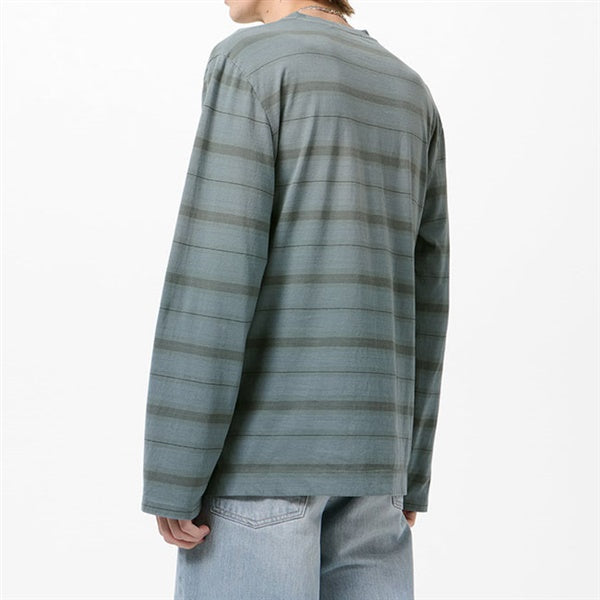Our Legacy アワーレガシー BOX LONGSLEEVE オーバーダイ ボーダー ロンT M2266BS