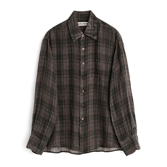 Our Legacy アワーレガシー ABOVE SHIRT アバブシャツ オーバーサイズ リネンシャツ M2262AP
