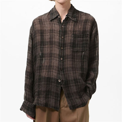 Our Legacy アワーレガシー ABOVE SHIRT アバブシャツ オーバーサイズ リネンシャツ M2262AP