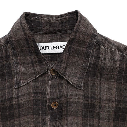 Our Legacy アワーレガシー ABOVE SHIRT アバブシャツ オーバーサイズ リネンシャツ M2262AP