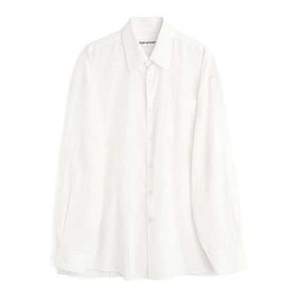 Our Legacy アワーレガシー BORROWED SHIRT オーバーサイズ ボローシャツ M2262BCW