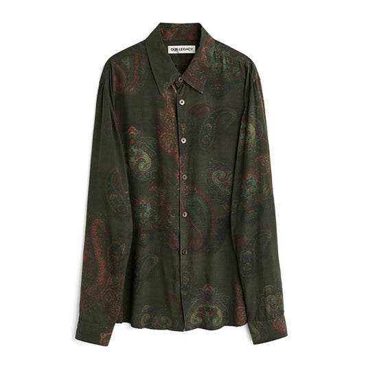 Our Legacy アワーレガシー BEYOND SHIRT ビヨンドシャツ ペイズリーシャツ M2262BFP