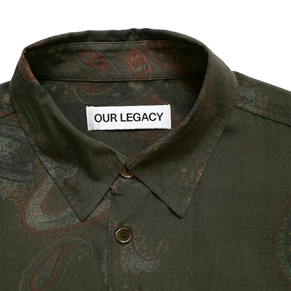Our Legacy アワーレガシー BEYOND SHIRT ビヨンドシャツ ペイズリーシャツ M2262BFP