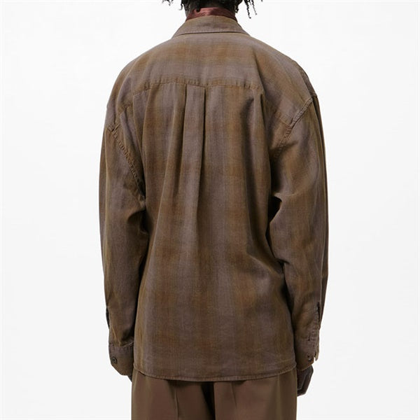 Our Legacy アワーレガシー BORROWED SHIRT オーバーサイズ ボローシャツ チェックシャツ M2262BCF