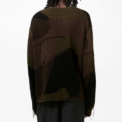 Our Legacy アワーレガシー RIGID POPOVER カモフラ コットンニットセーター M2263RO