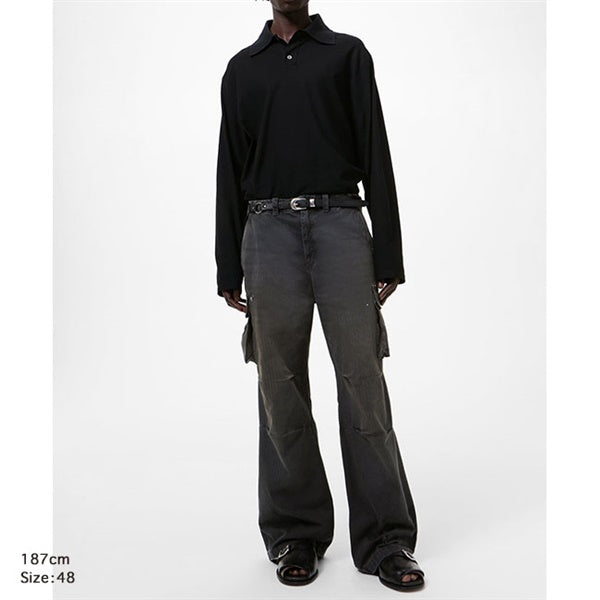 Our Legacy アワーレガシー MOUNT CARGO ウォッシュ加工 ヘリンボーン カーゴパンツ M2264MCJH