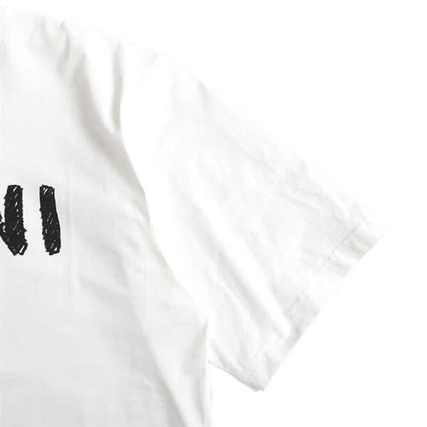 MARNI マルニ ロゴTシャツ HUMU0223EP USCX24 半袖Tシャツ メンズ