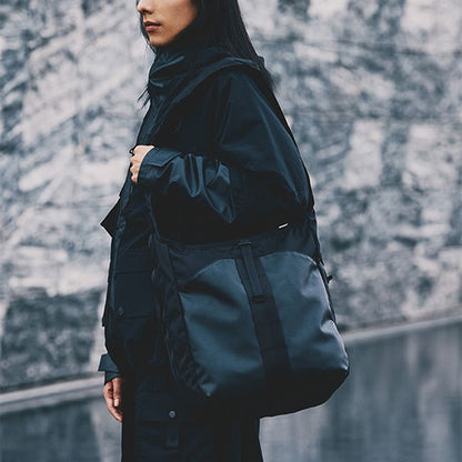 BLK White Mountaineering × BRIEFING ホワイトマウンテニアリング ブリーフィング HOBO SHOULDER TALL ホーボー ショルダーバッグ BK2573803
