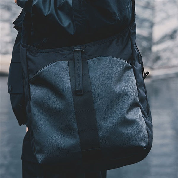 BLK White Mountaineering × BRIEFING ホワイトマウンテニアリング ブリーフィング HOBO SHOULDER TALL ホーボー ショルダーバッグ BK2573803