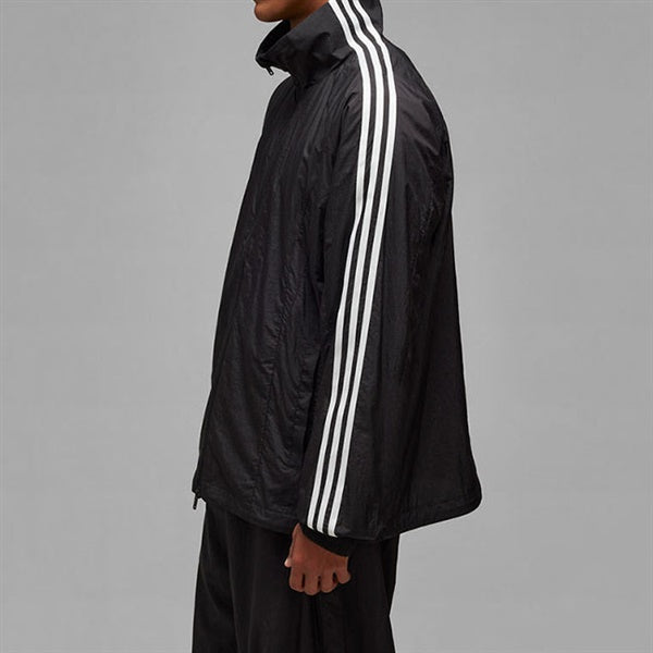 Y-3 ワイスリー 3ストライプス スタンドカラー ナイロンジャケット JD5999