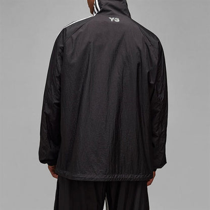 Y-3 ワイスリー 3ストライプス スタンドカラー ナイロンジャケット JD5999