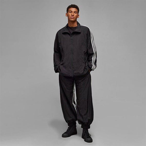 Y-3 ワイスリー 3ストライプス スタンドカラー ナイロンジャケット JD5999