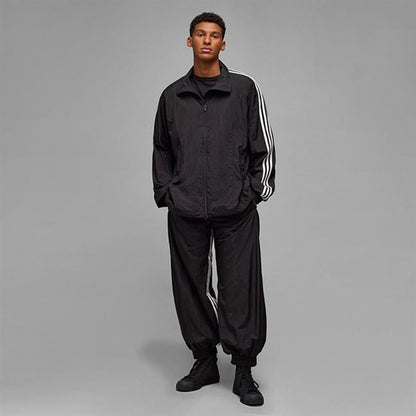 Y-3 ワイスリー 3ストライプス スタンドカラー ナイロンジャケット JD5999