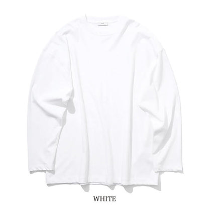 ATON エイトン PRESCA PLATE スビンコットン オーバーサイズ ロンT 0041