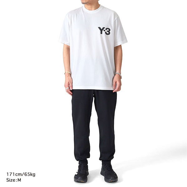 Y-3 ワイスリー リフレクティブロゴ Tシャツ JE9281 白 ホワイト 半袖T