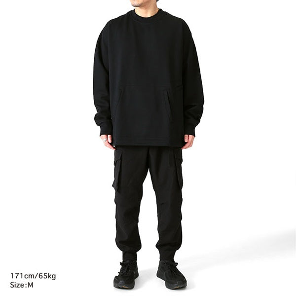 Y-3 ワイスリー ルーズフィット 前ポケット クルーネックスウェット IX0396