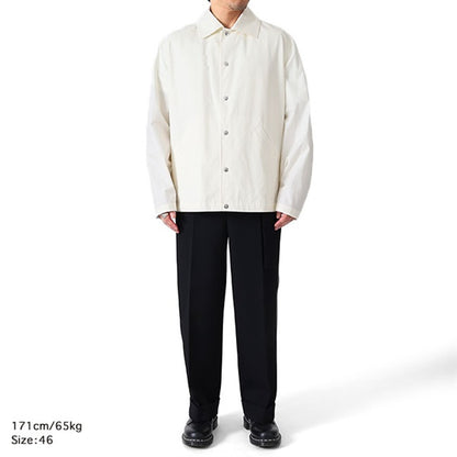 JIL SANDER WARDROBE ジルサンダー ワードローブ バックロゴ コーチジャケット W BLOUSON 03 PNT J23BN0003 J45026