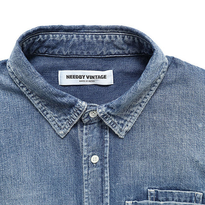 NEEDBY VINTAGE ISE DENIM SHIRT 7579V344209Y taruma 9years