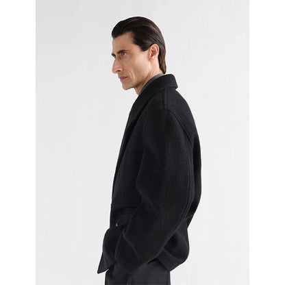 LEMAIRE SHORT DOUBLE-BREASTED COAT CO1166 LF1700