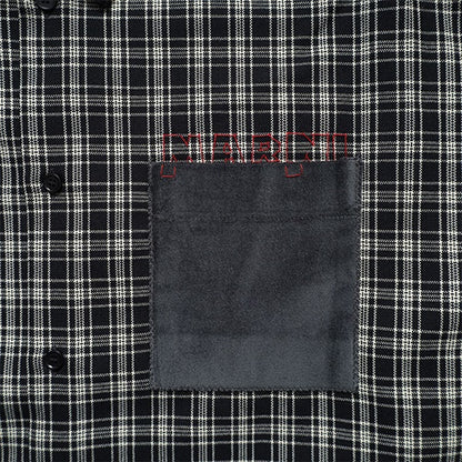 MARNI マルニ 胸ポケット ウール チェックシャツ CUMU0061S7 UTWA35