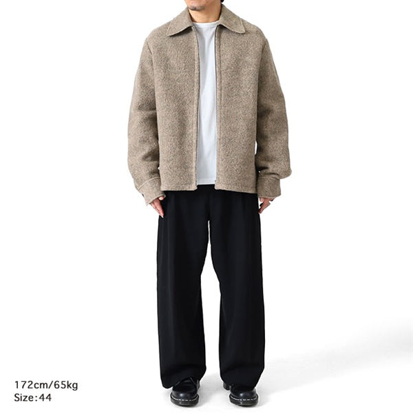 JIL SANDER ジルサンダー フェルトウール ジップジャケット J22DL0315 J20321