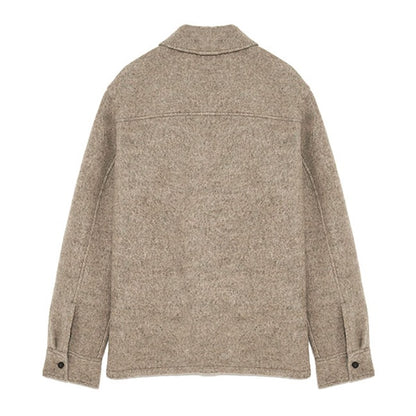 JIL SANDER ジルサンダー フェルトウール ジップジャケット J22DL0315 J20321