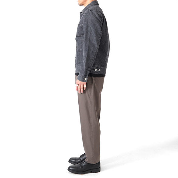 Jeanik ジーニック 2ndタイプ ワンウォッシュ ブラックデニムジャケット JEANIK0102W JEANIK0102WB