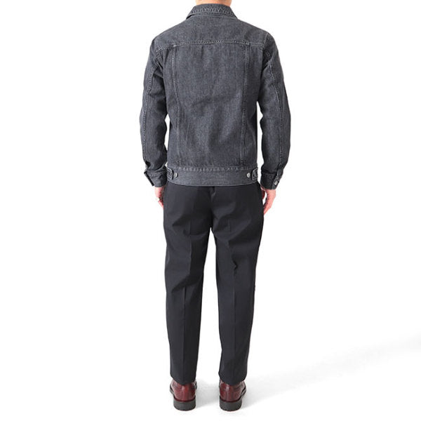 Jeanik ジーニック 3rdタイプ ワンウォッシュ ブラックデニムジャケット JEANIK0103W JEANIK0103WB