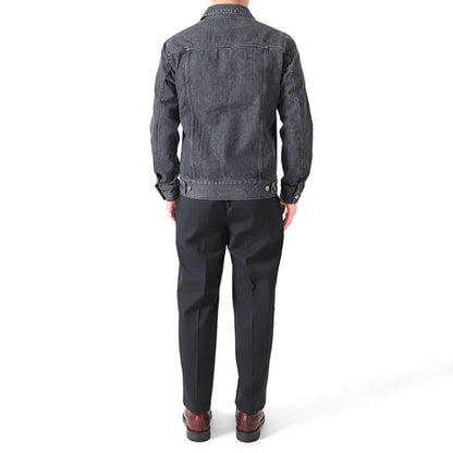 Jeanik ジーニック 3rdタイプ ワンウォッシュ ブラックデニムジャケット JEANIK0103W JEANIK0103WB
